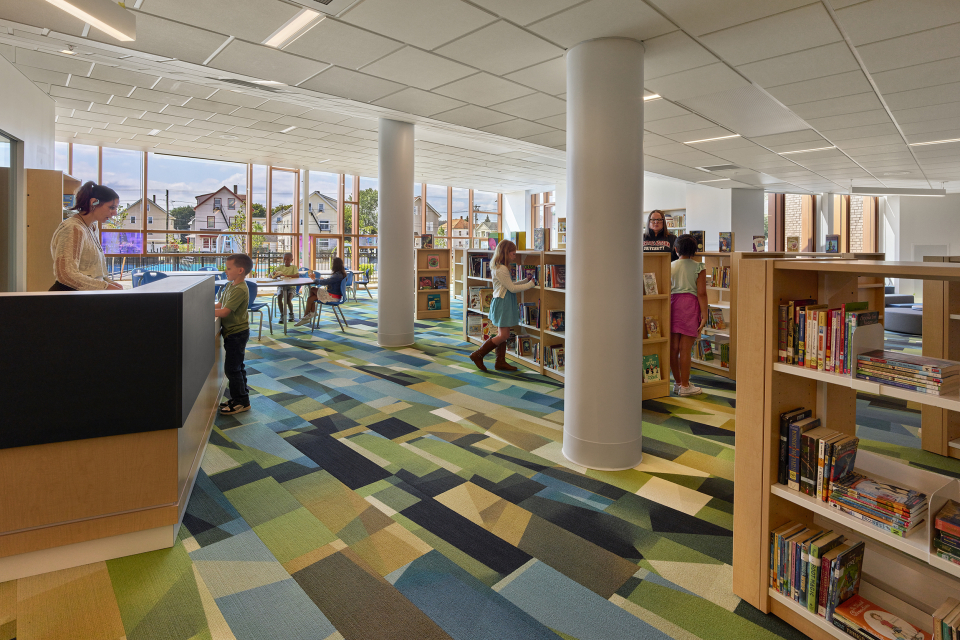 Media Center - A Landscape of Discovery Facing the Neighborhood