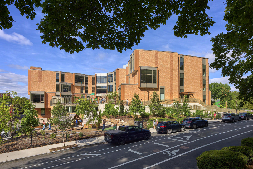 Shaping Three Outdoor Rooms - The Early Childhood Entry and Play Terrace