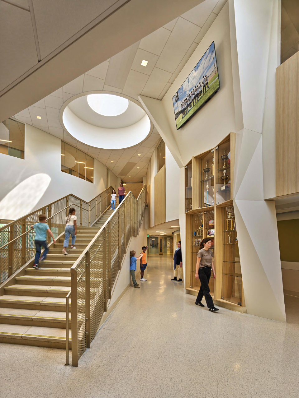 Sky Lobby Gateway to Grades Seven and Eight - Celebrating Their Arrival