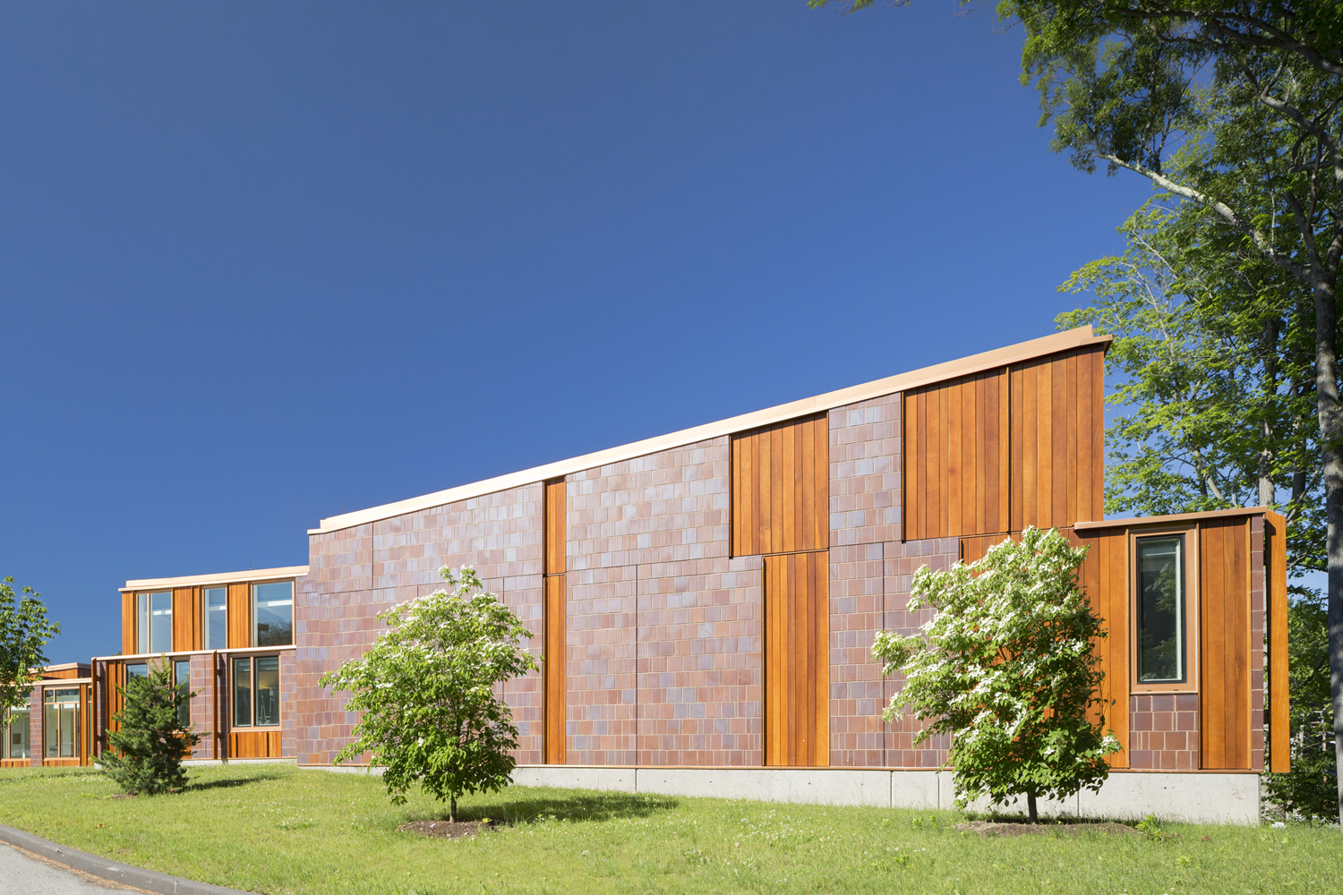 Materials chosen to reflect their surroundings