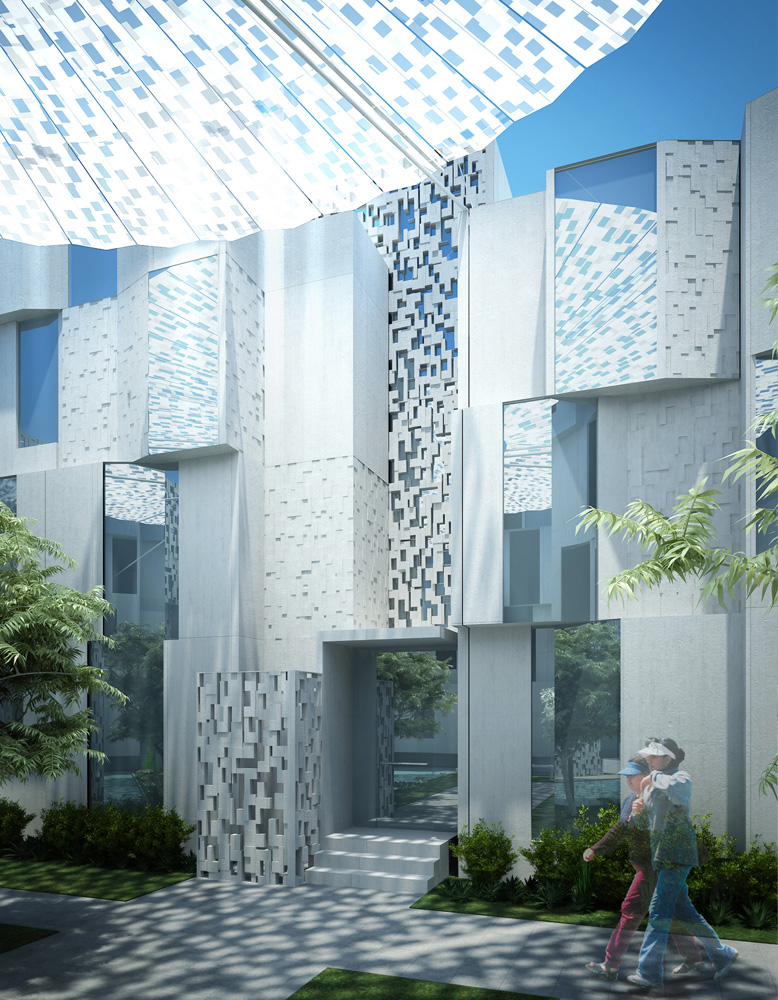Retractable canopies extend the seasons of outdoor socialization