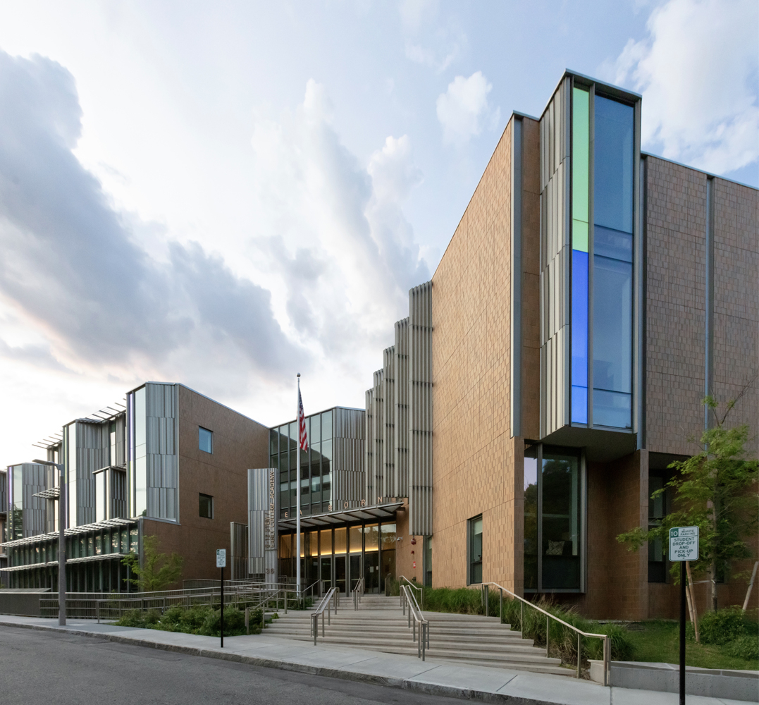 Welcoming hand entrance