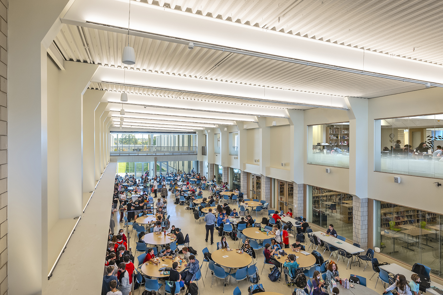 Light-filled atrium
