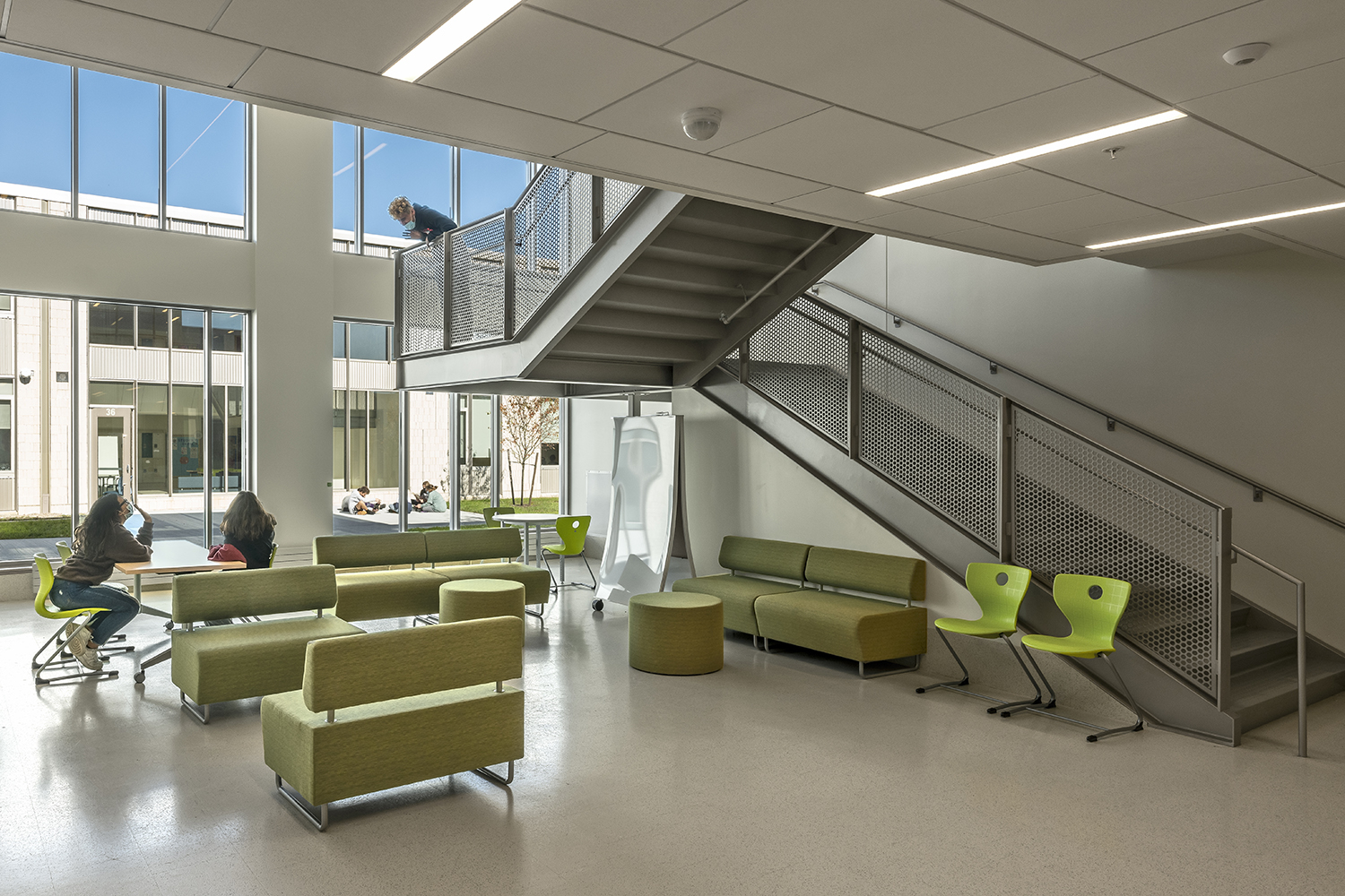 Open casual learning spaces