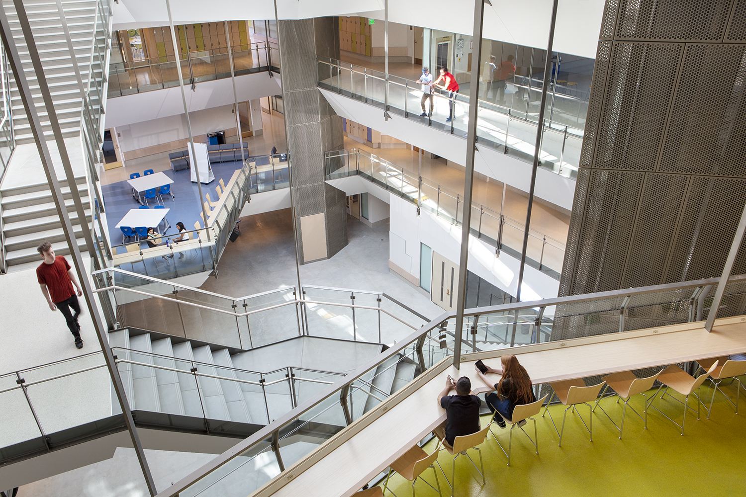 Vertical connections