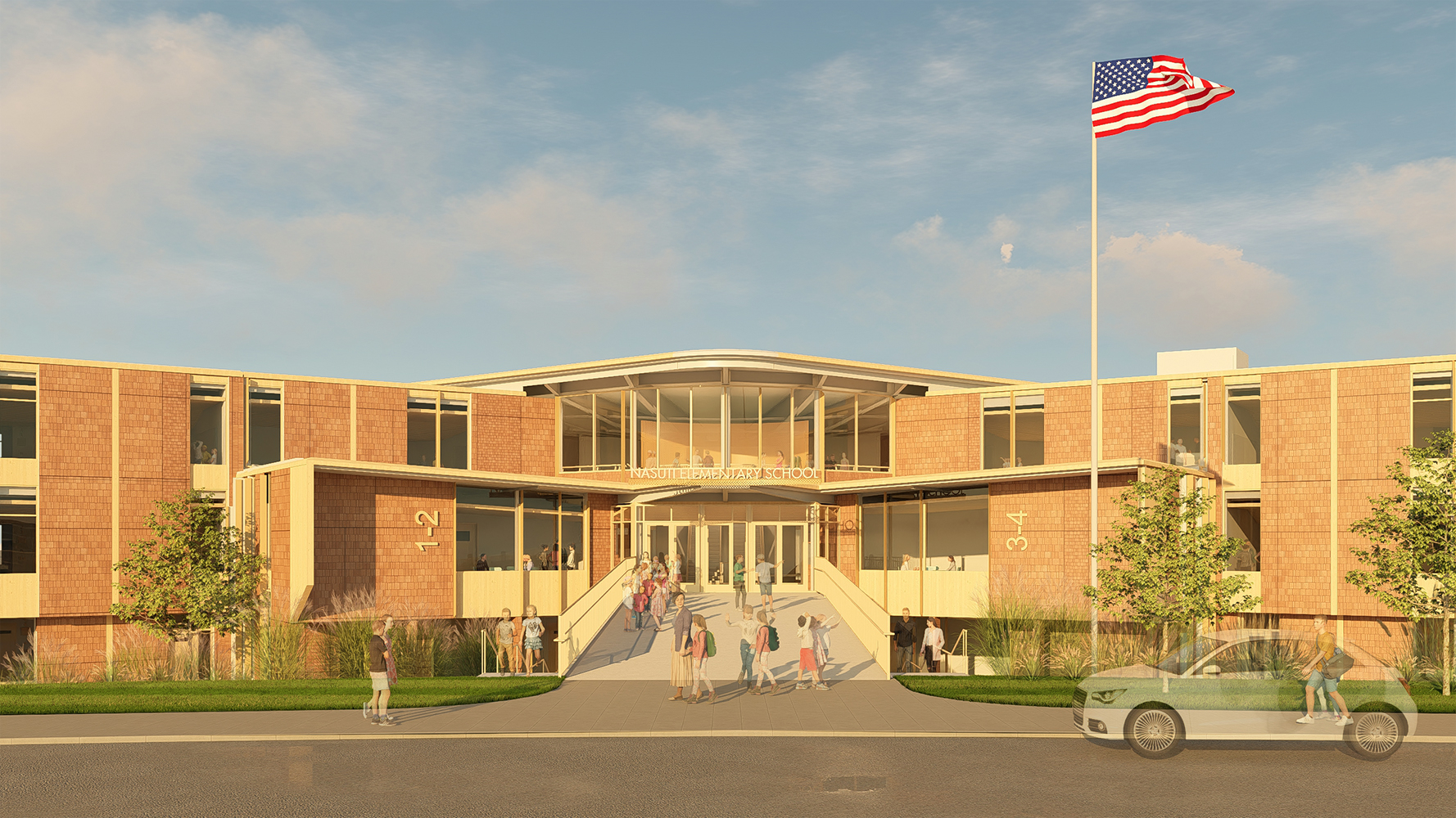 Image of a rendering of Nasuti School Entry