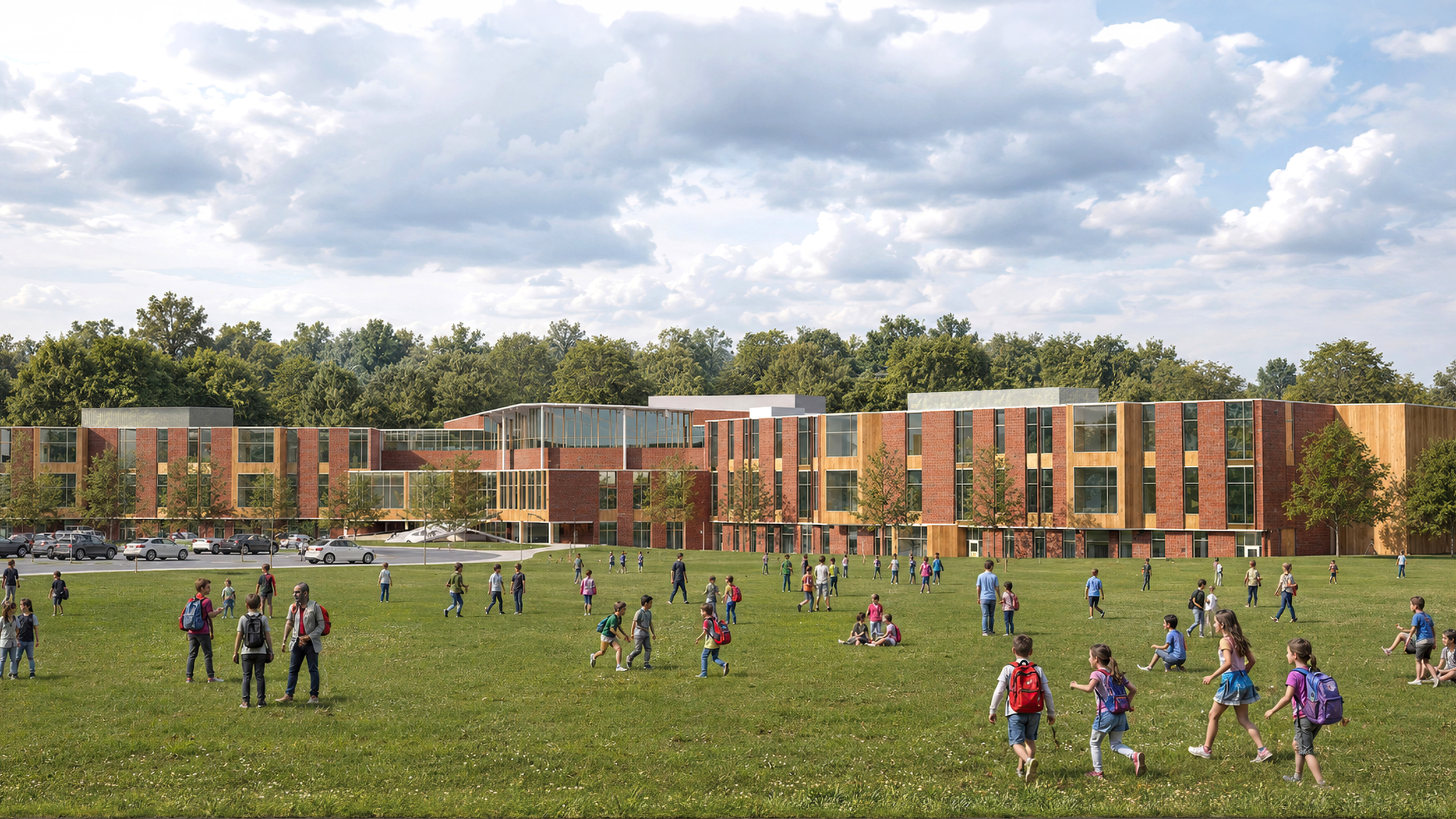 Image of a rendering of Nasuti School